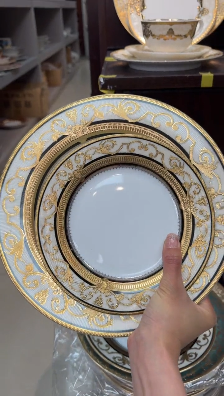 【闪购商品】瓷片10.5英寸+7.5英寸平盘福利款微瑕