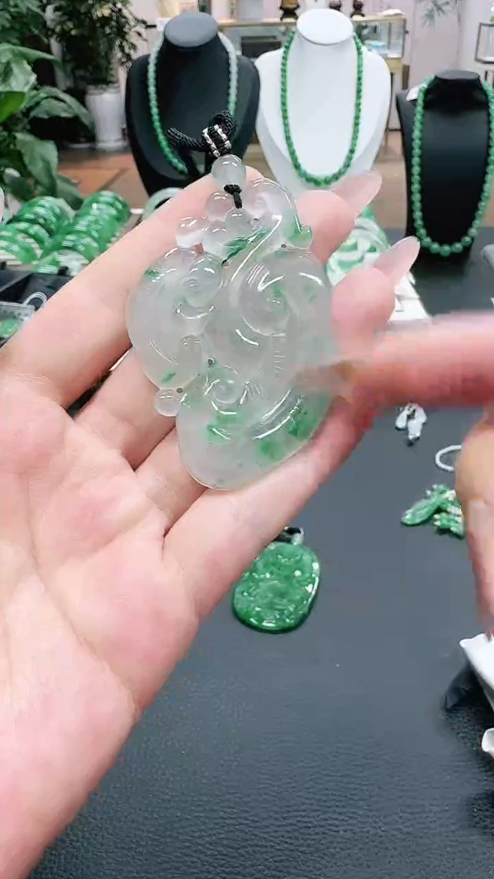 未镶嵌1石英质玉（非洲翠）/6336