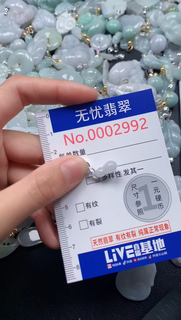 颈饰未镶嵌翡翠2992