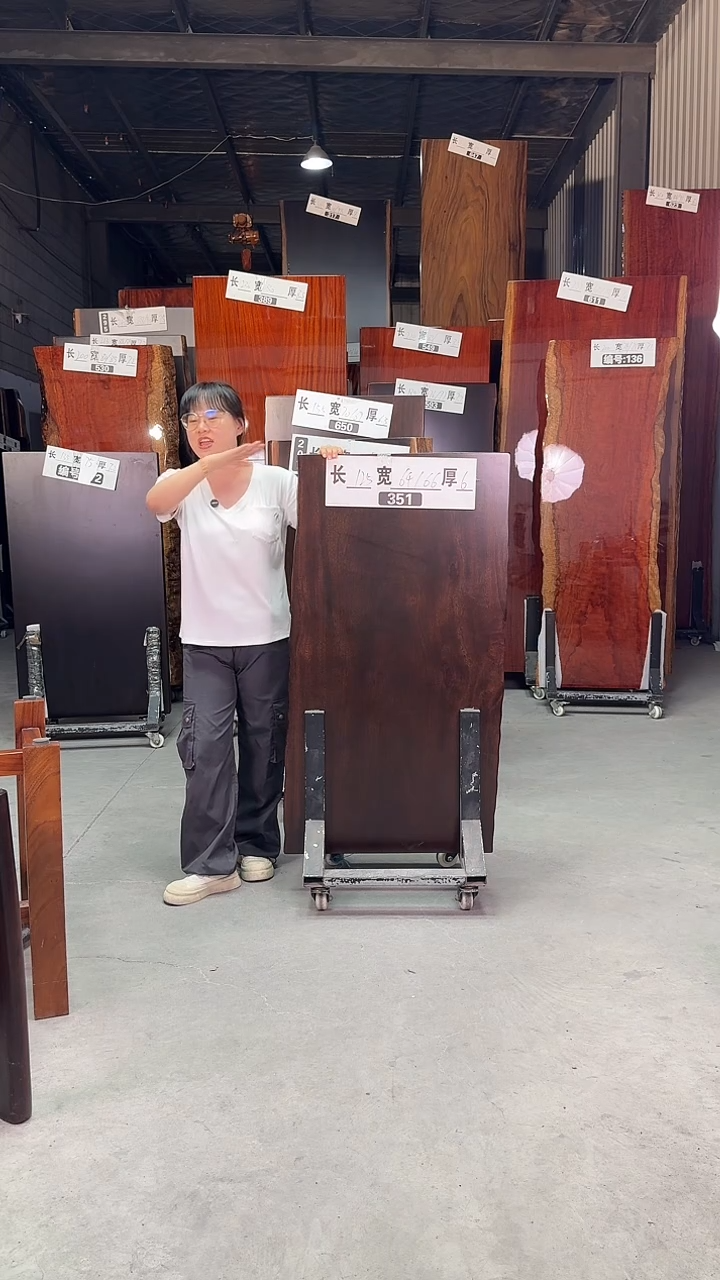351号刚果黑檀尺寸125*64*66*6