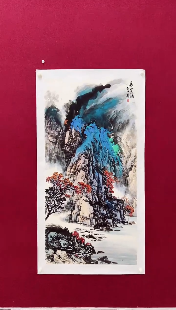 国画师文娟的国画作品
