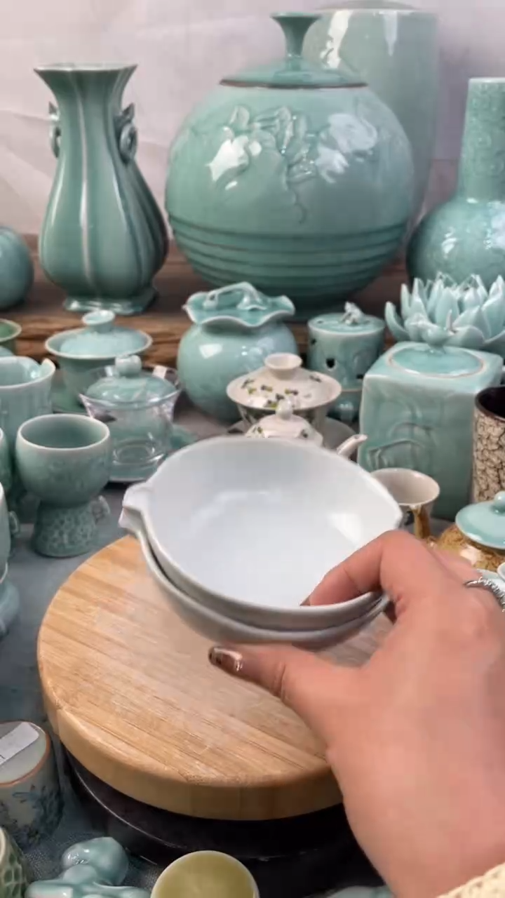 【闪购商品】特价福利 微瑕 慧仙青瓷