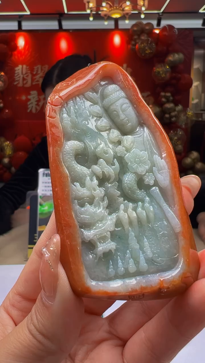 【闪购商品】定制翡翠未镶嵌Q2025-2-10-50
