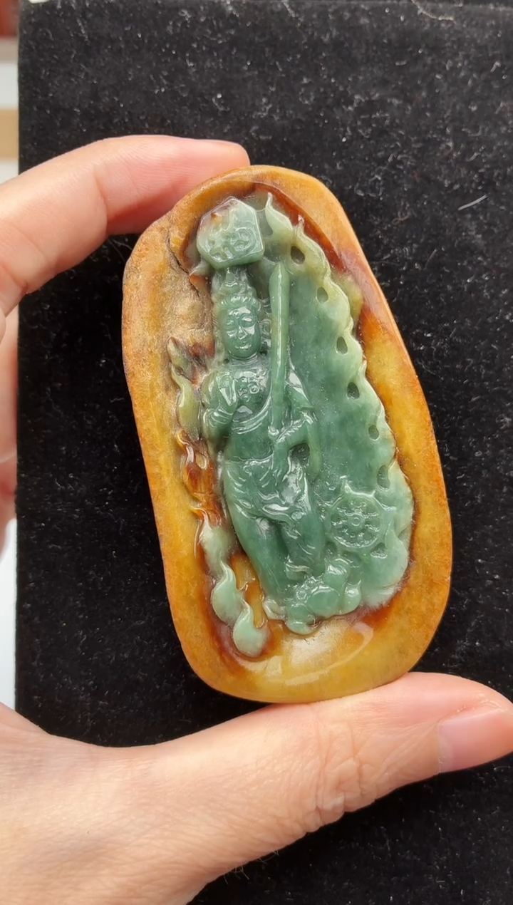 颈饰未镶嵌翡翠牌子