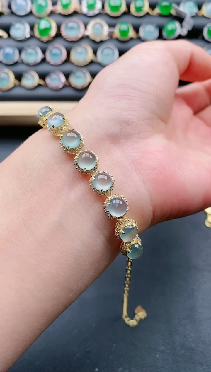 【闪购商品】翡翠戒指银S925镶嵌11111111