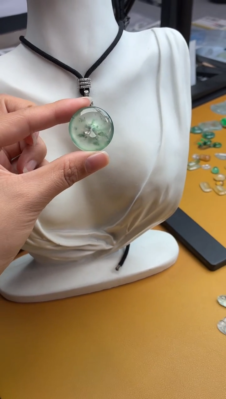 吊坠(不含链)未镶嵌翡翠49 平安扣 26.8 5.7