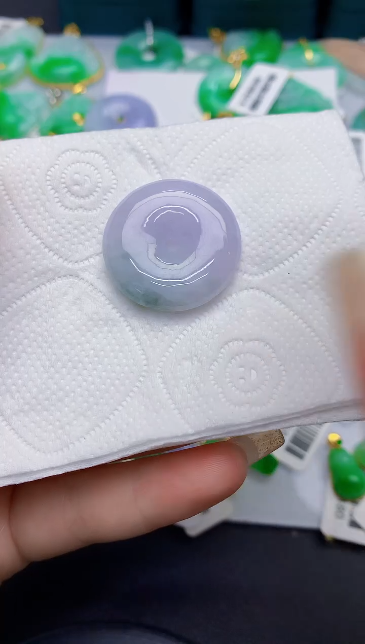 颈饰未镶嵌翡翠缅甸天然翡翠A货