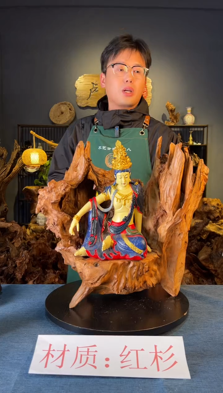 木卢师傅根艺作品（不包含人物摆件）