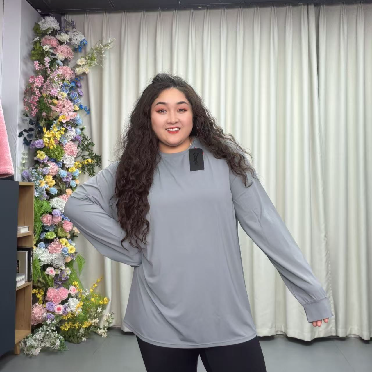 男女同款大码加长加大速干长袖SY-F88