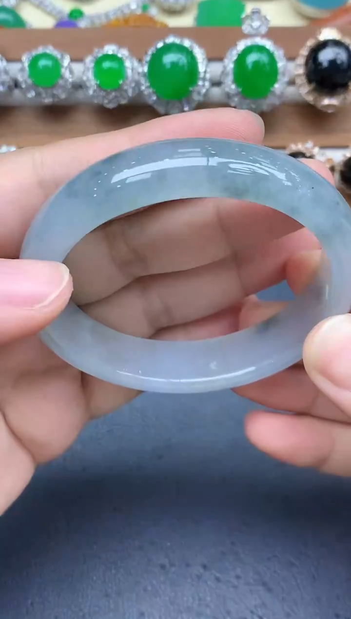 未镶嵌手镯翡翠644-中国好珍宝