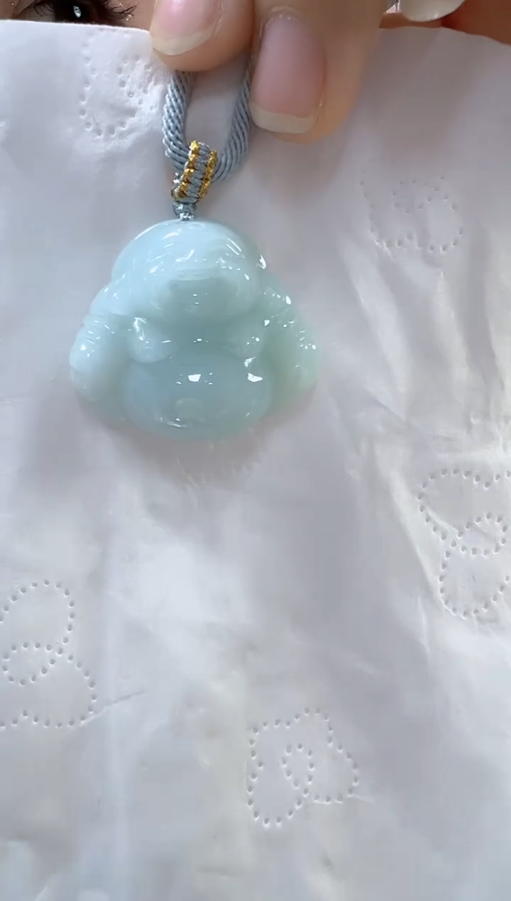 【闪购商品】翡翠颈饰未镶嵌孤品佛公