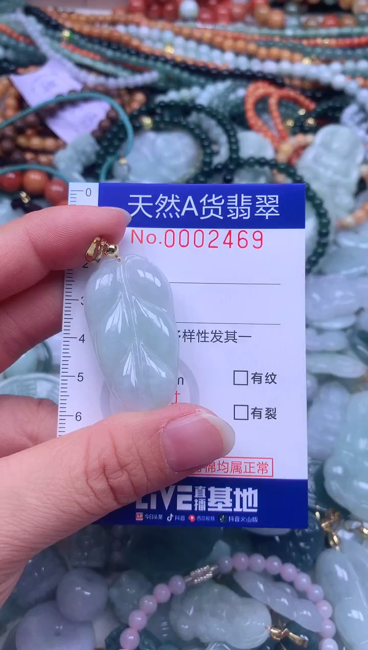 颈饰未镶嵌翡翠天然翡翠