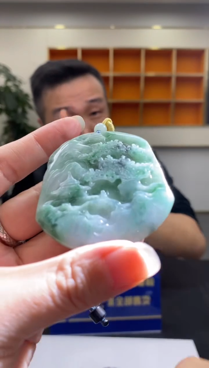 【闪购商品】翡翠颈饰未镶嵌B-@@BSGC0125062多样性发一