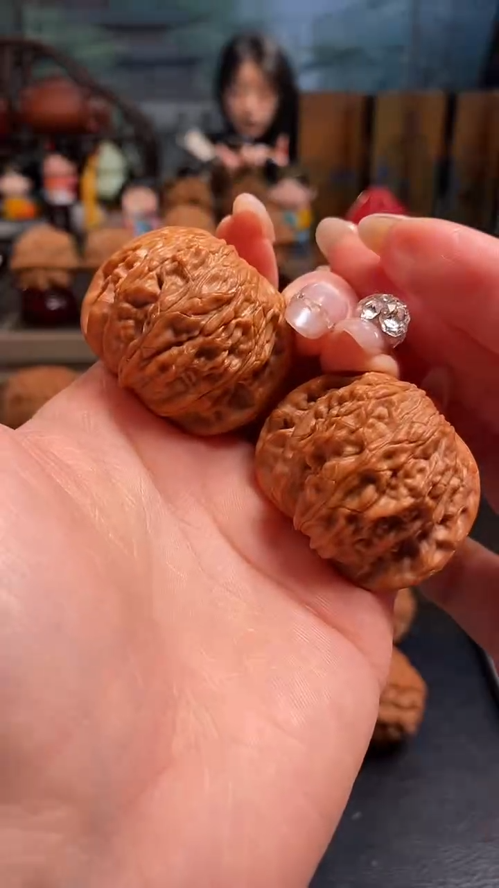 【闪购商品】文玩核桃吊坠H263磨盘40