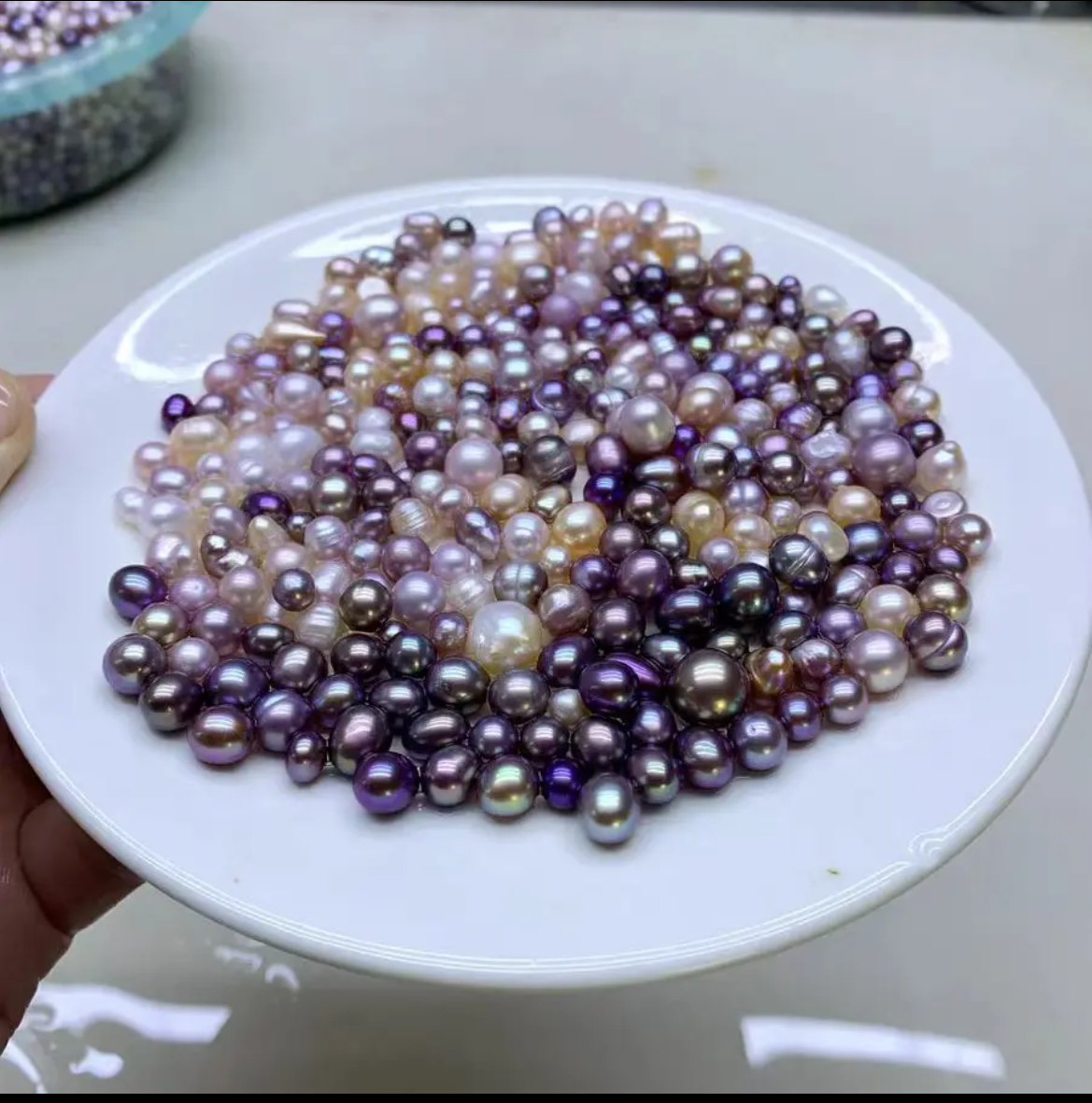 #福利炫彩多珠蚌 手工DIY 可定制成品