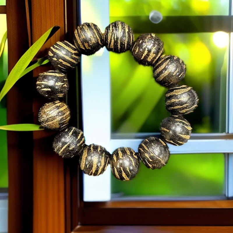 B386柬埔寨文玩手串18mm