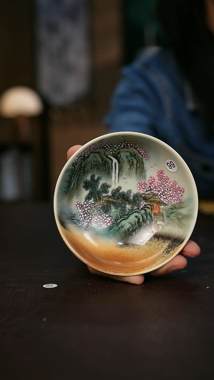 【闪购商品】景德镇陶瓷杯碗柴烧多人