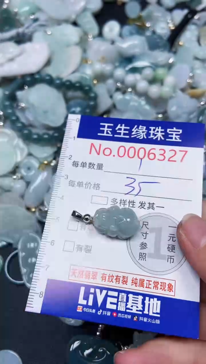 【闪购商品】翡翠颈饰未镶嵌闪购00006327
