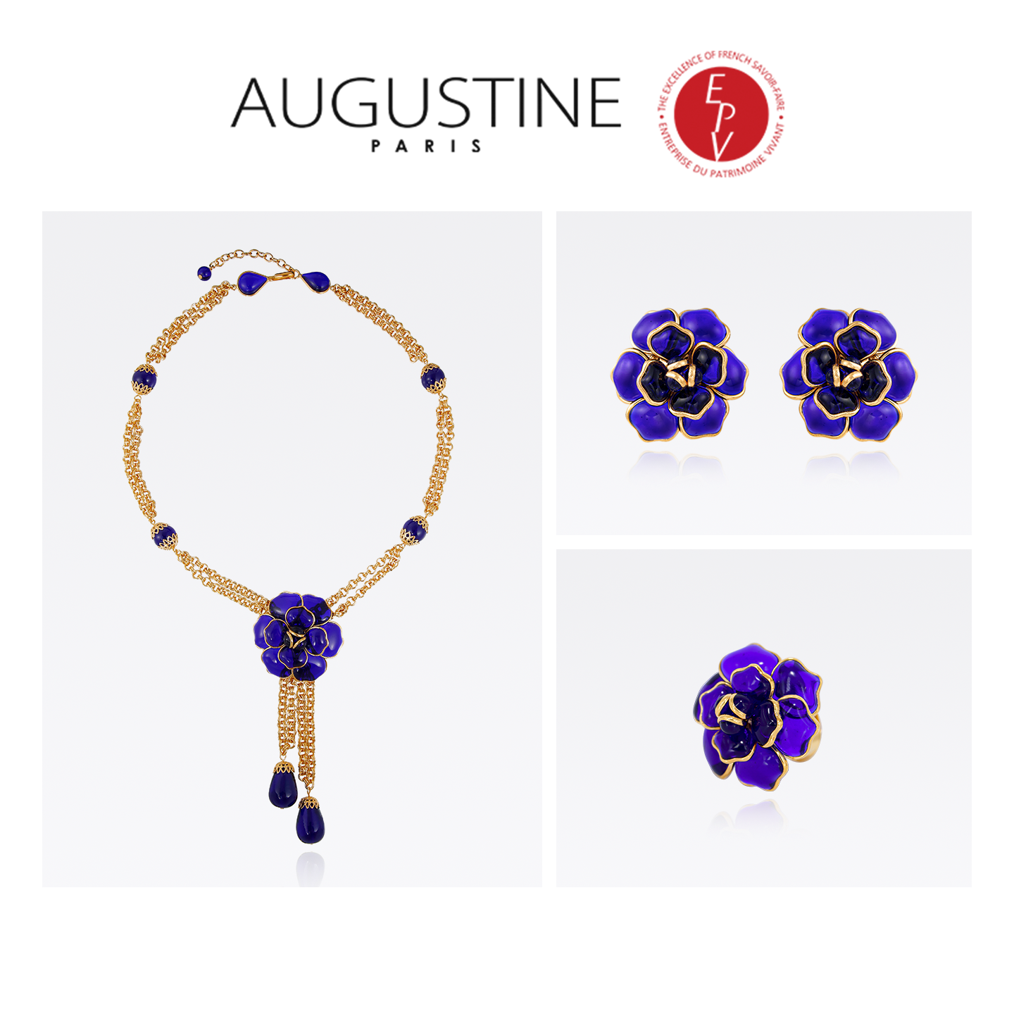 铜合金琉璃项链 【法国进口】AUGUSTINE PARIS 套装（补差专用链接）