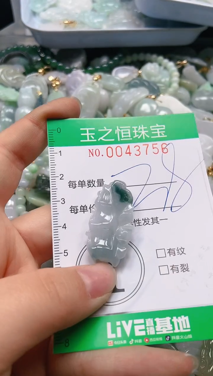 【闪购商品】翡翠颈饰未镶嵌闪购0043756