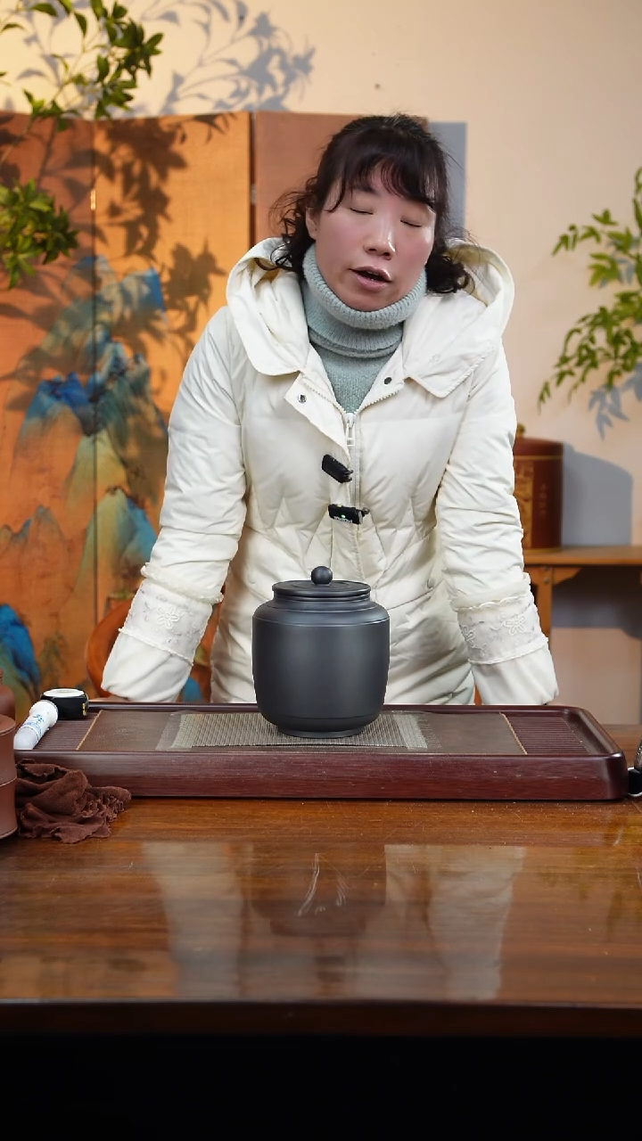 宜兴原矿紫砂茶叶罐