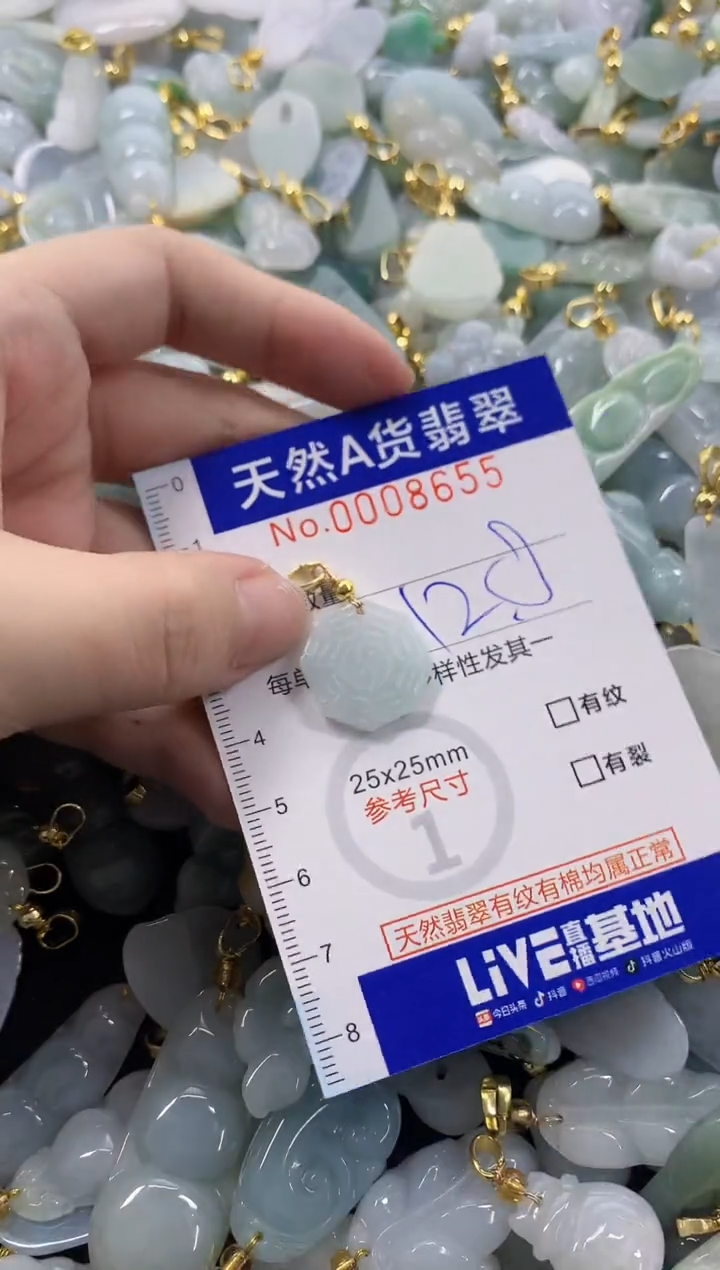 颈饰未镶嵌翡翠天然A货翡翠