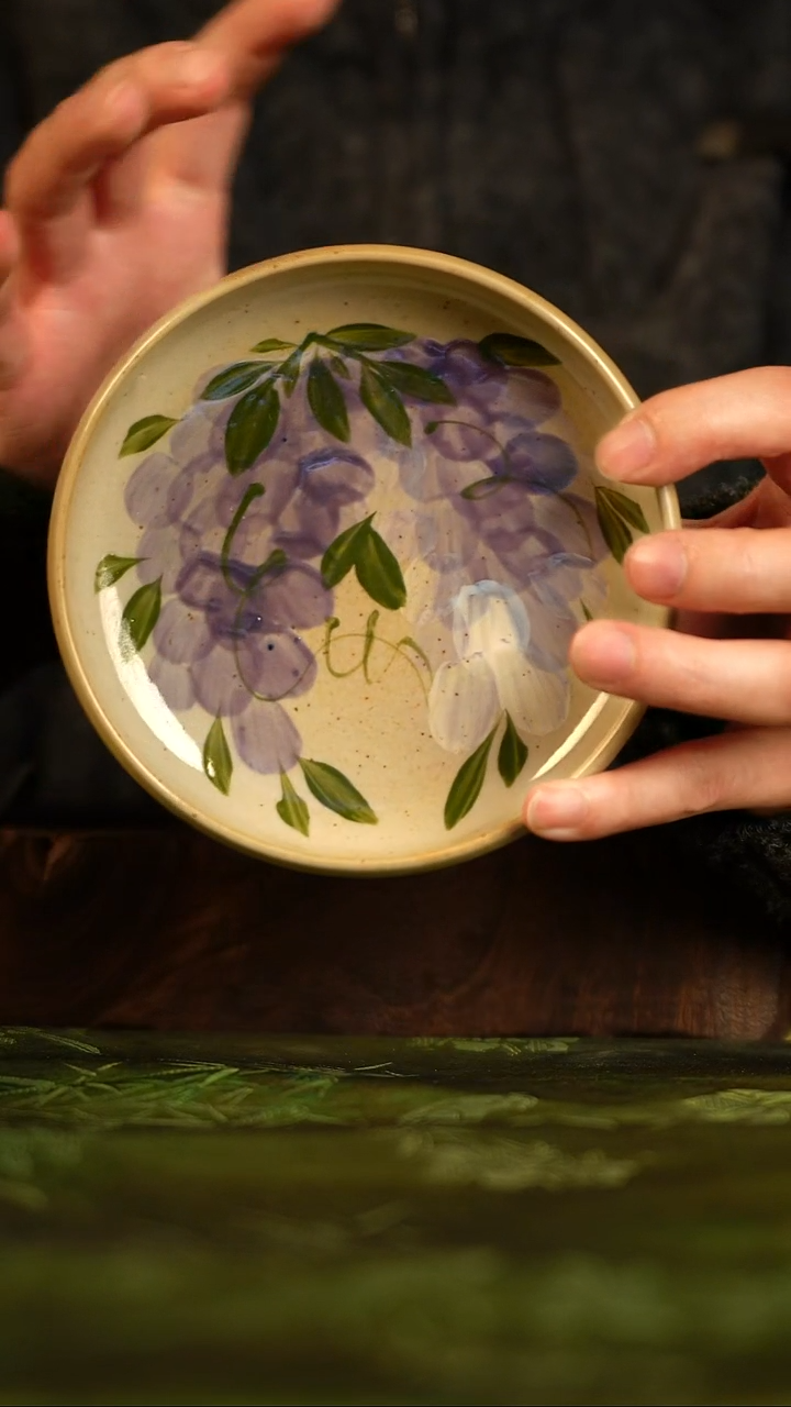 手绘手作茶器清尘手作茶器