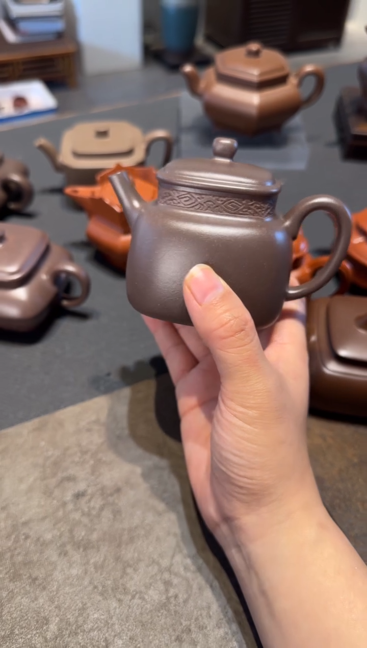 【闪购商品】紫砂茶壶四方言心