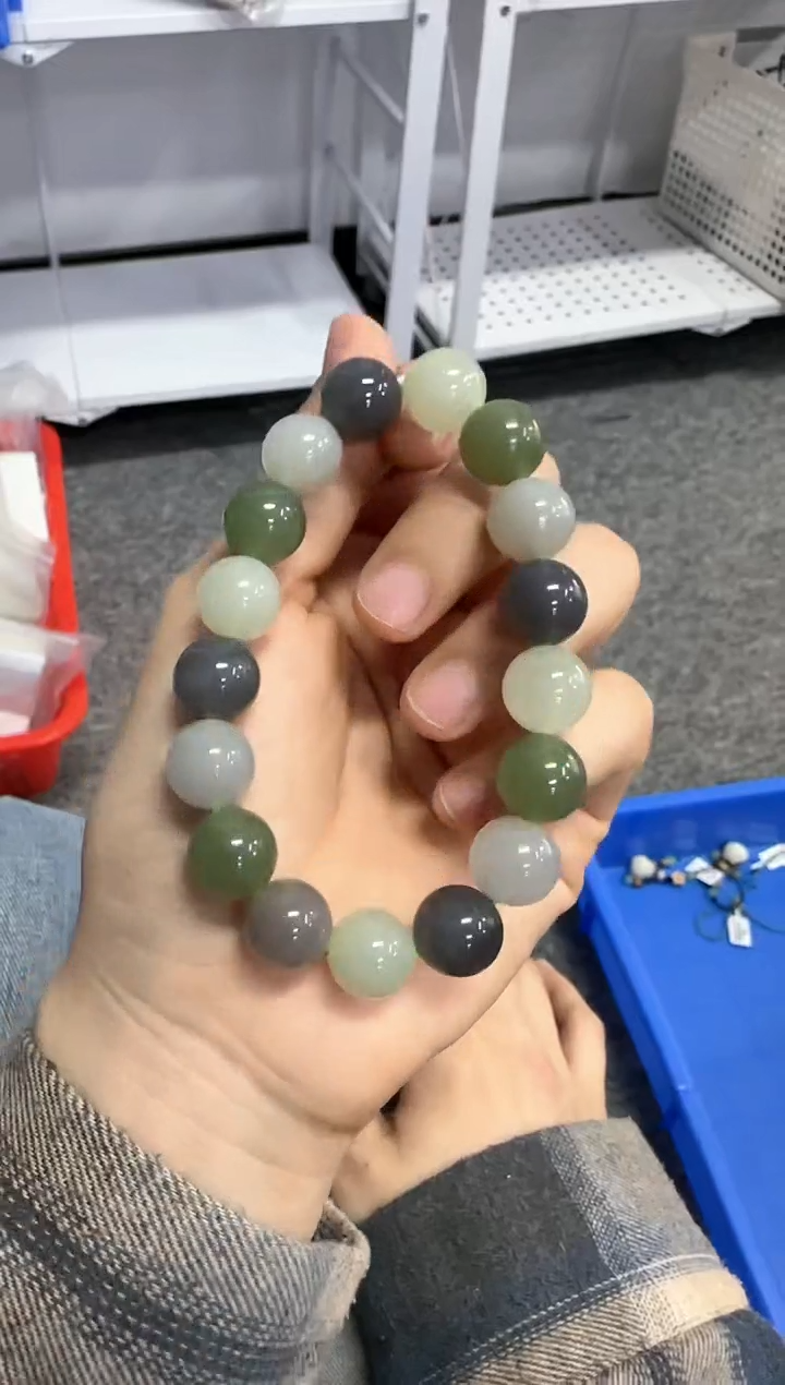 【闪购商品】和田玉手串未镶嵌多宝手串