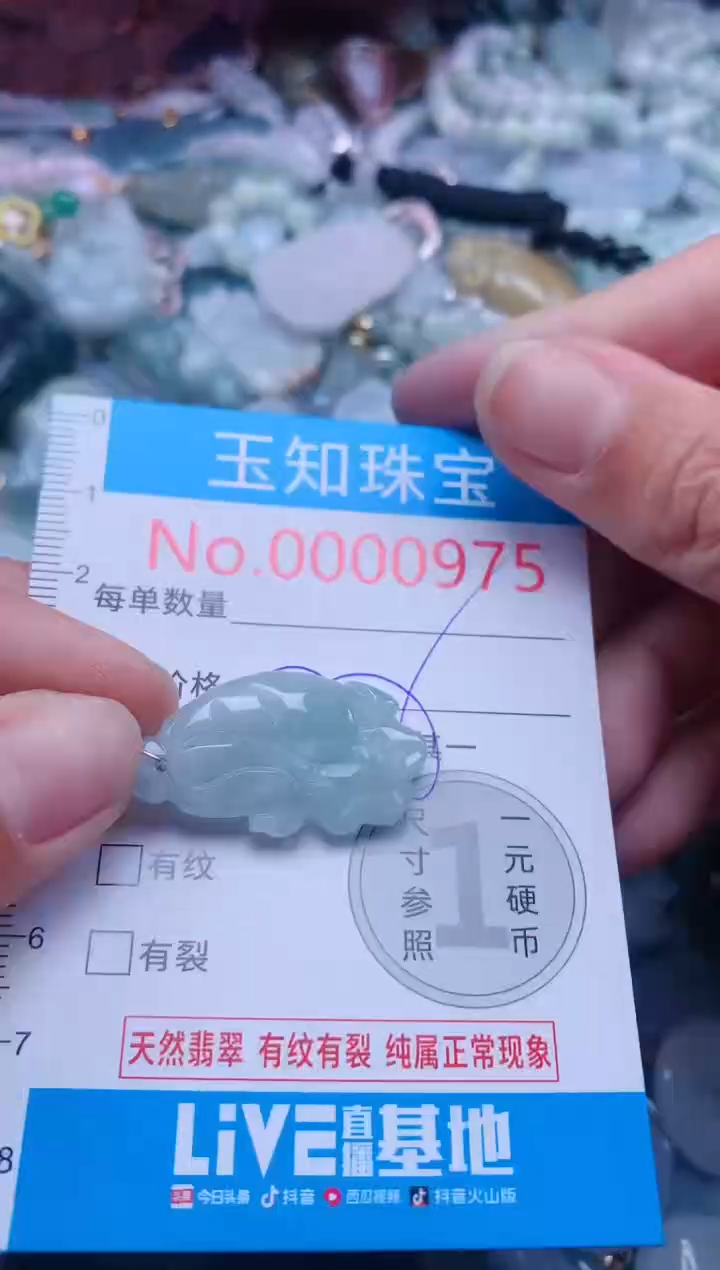 【闪购商品】翡翠吊坠(不含链)未镶嵌975