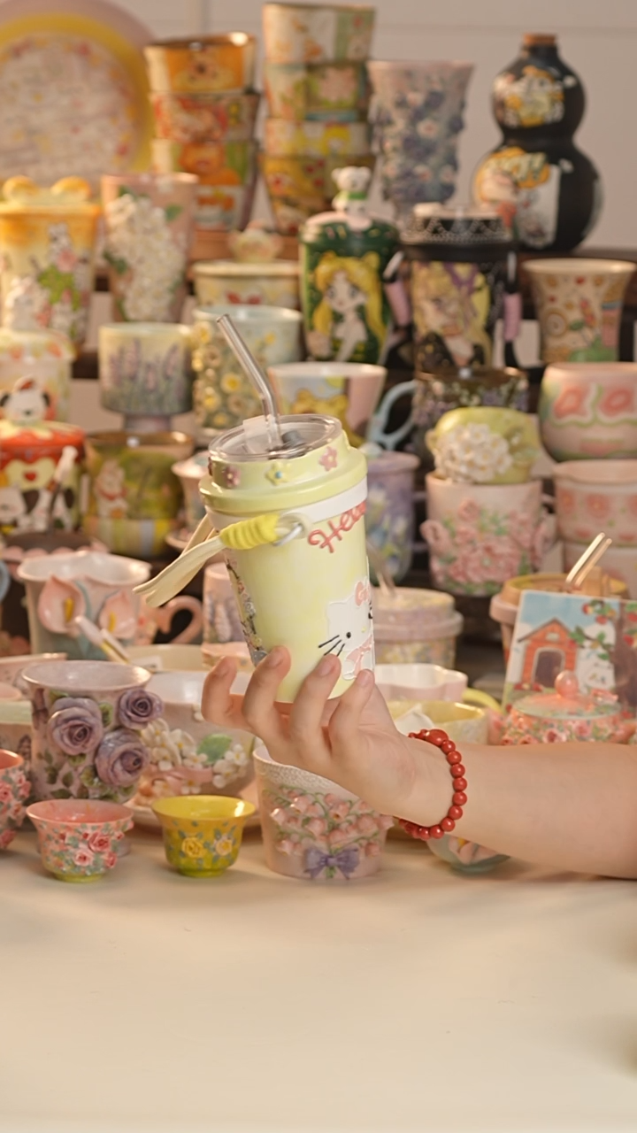 其他景德镇釉下彩手绘设计师款陶瓷