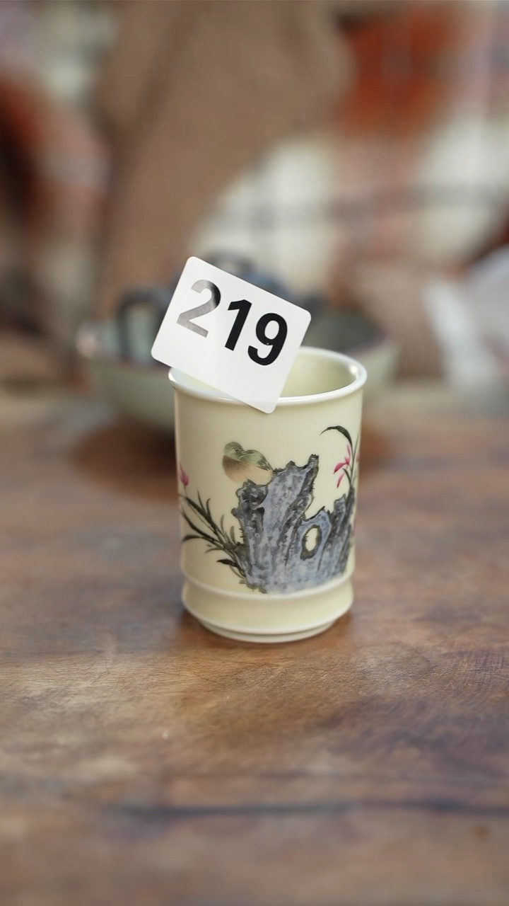 【闪购商品】杯219等烟雨陶瓷手工主人杯