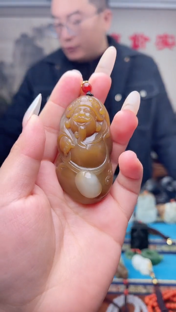【闪购商品】和田玉挂件未镶嵌1