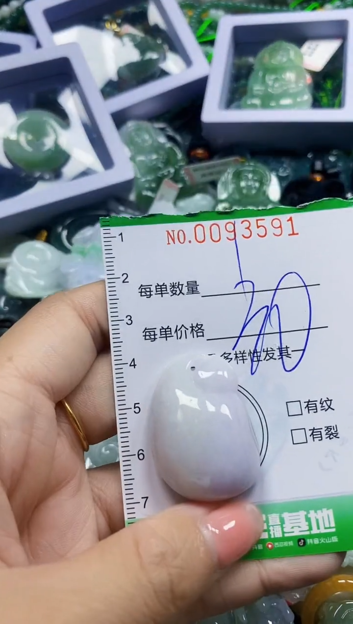 颈饰未镶嵌翡翠翡翠闪购Y0093591