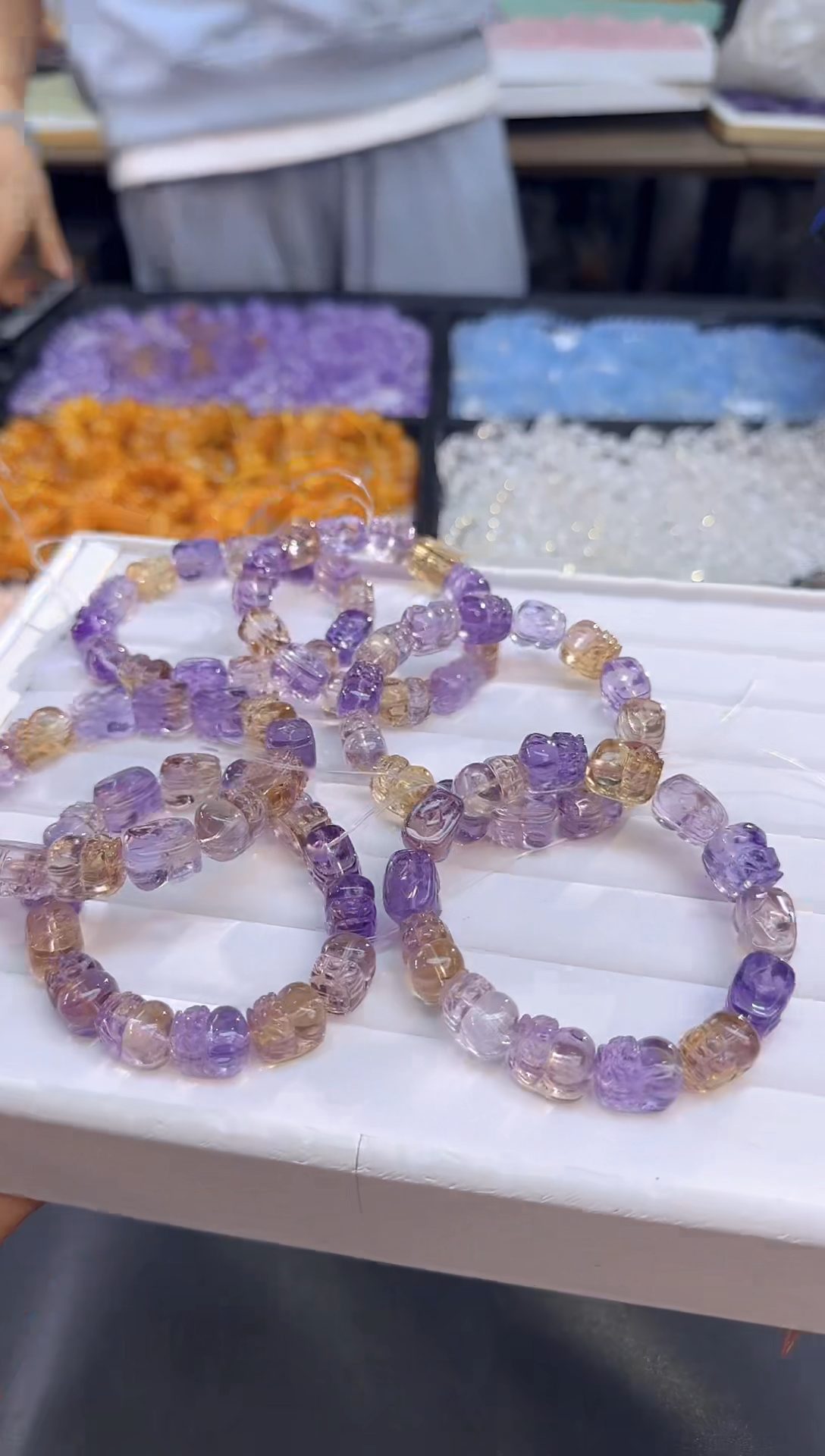 【闪购商品】水晶手串未镶嵌109/多样性发其一/卡10