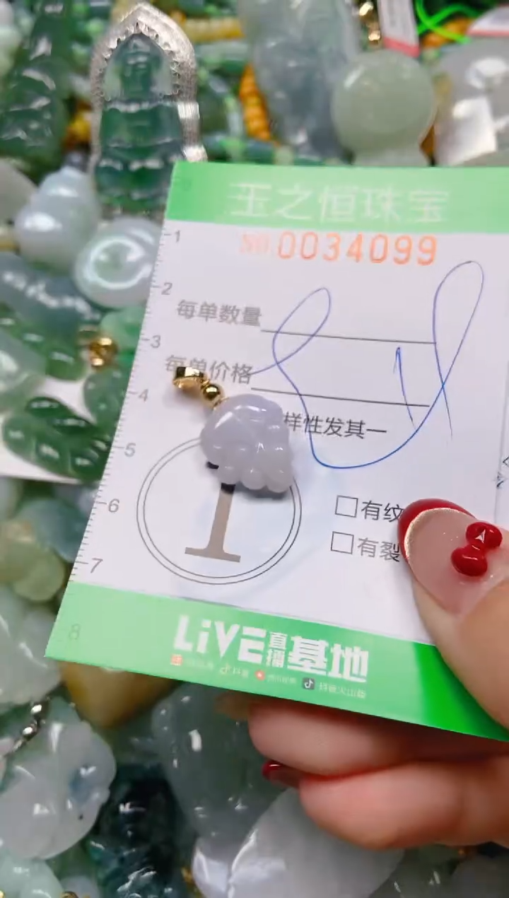 【闪购商品】翡翠颈饰未镶嵌闪购0034099