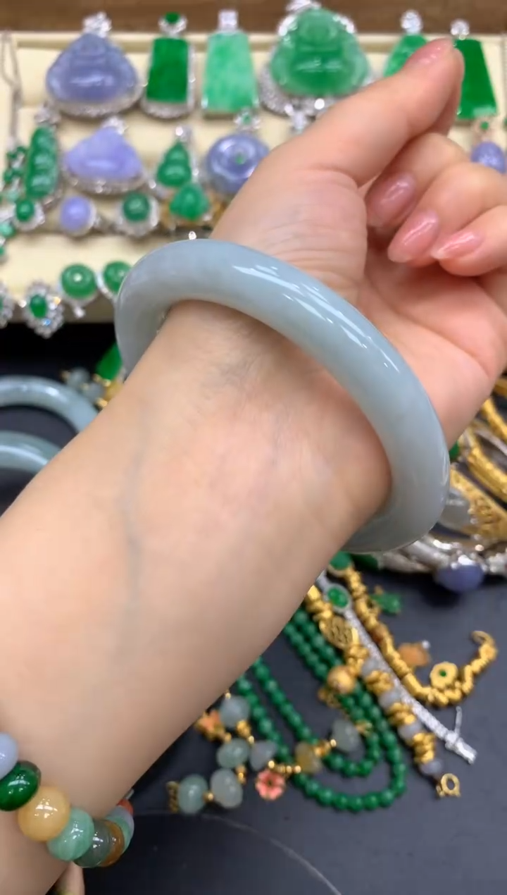 【闪购商品】翡翠手镯未镶嵌221-中国好珍宝
