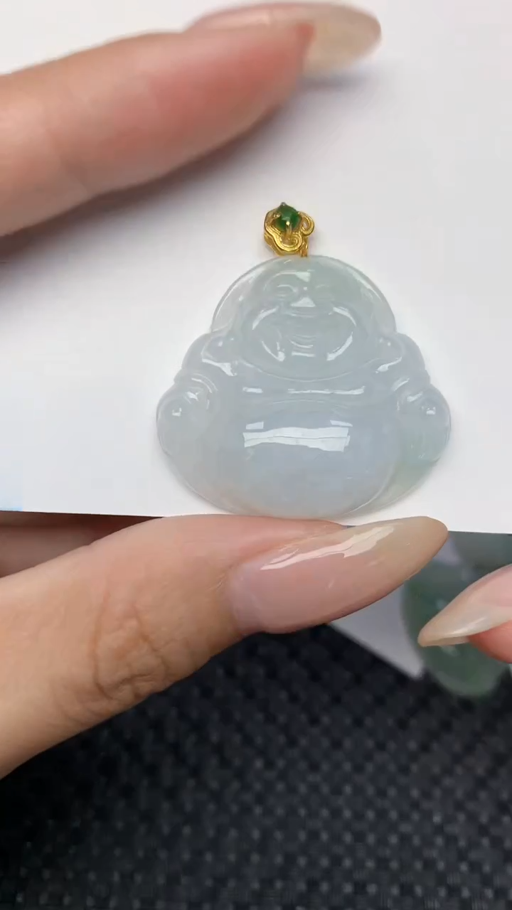 翡翠未镶嵌颈饰天然翡翠a货