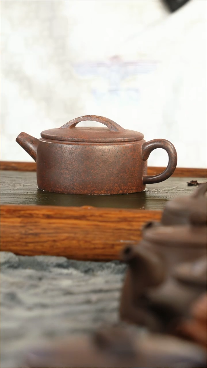 茶壶紫砂龙骨柴烧汉瓦