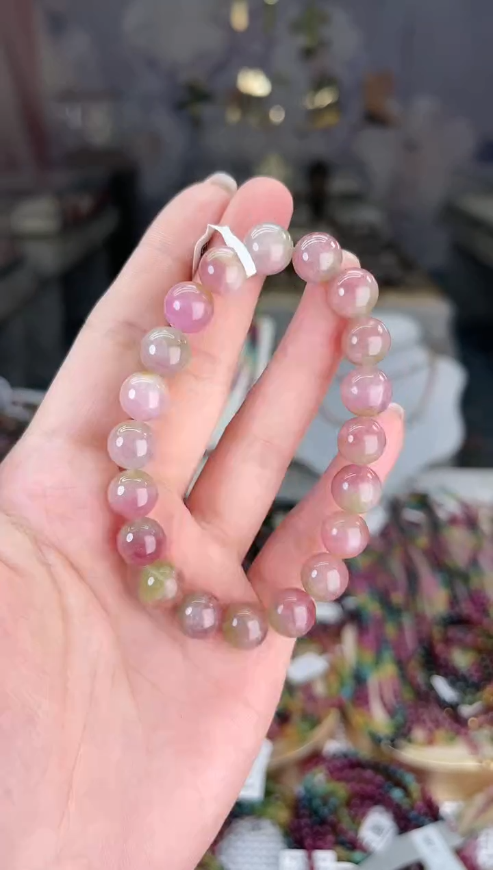 【闪购商品】碧玺/未镶嵌J9mm+碧玺单圈多样性发货