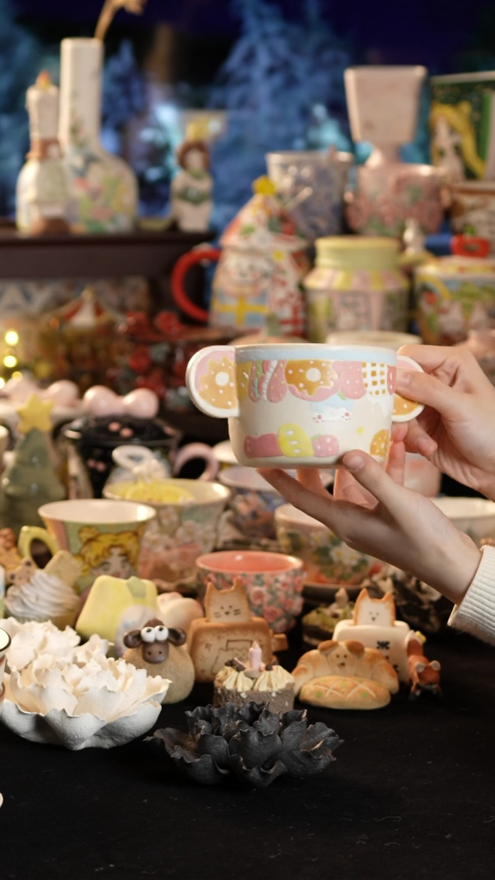 其他陶景德镇釉下彩手绘设计师款陶瓷