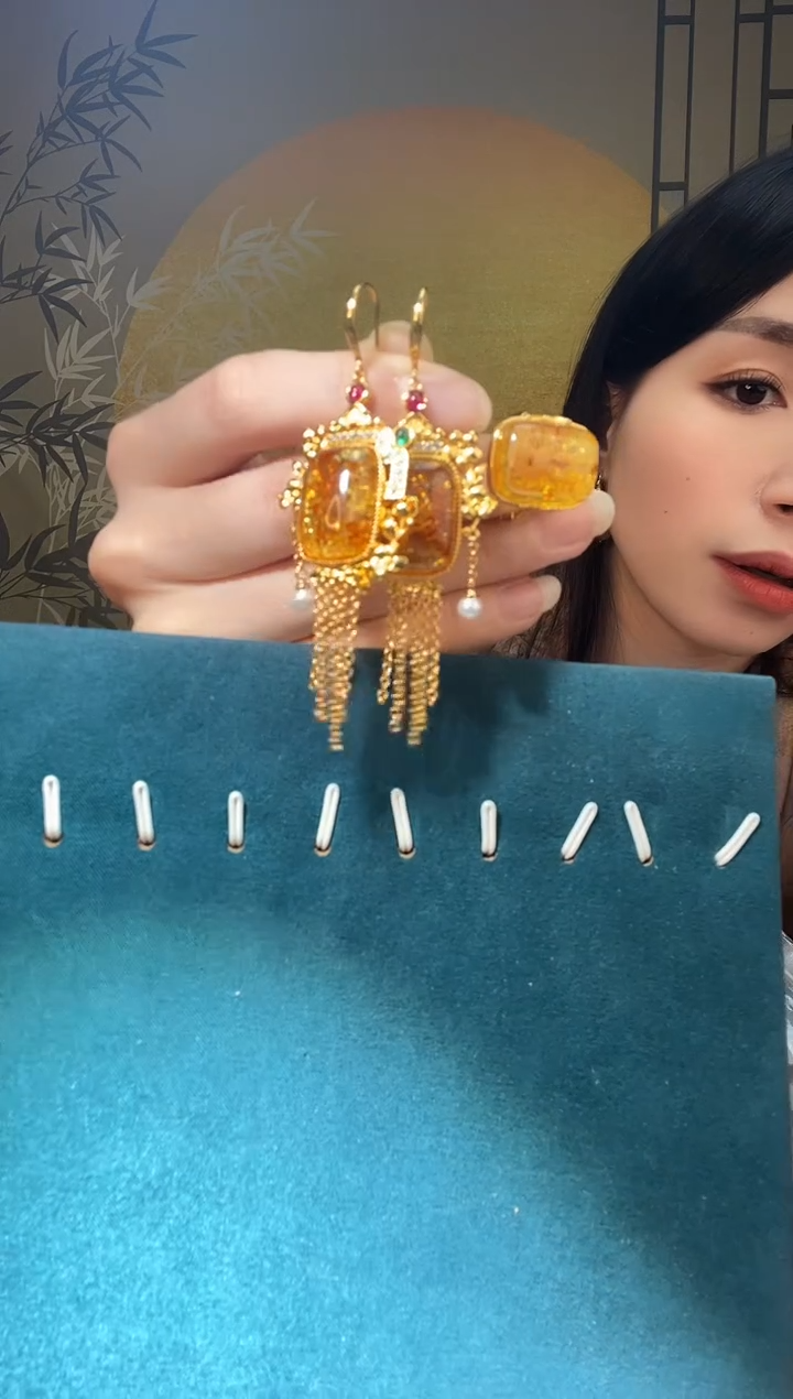 【闪购商品】琥珀裸石未镶嵌H1414天然蜜蜡