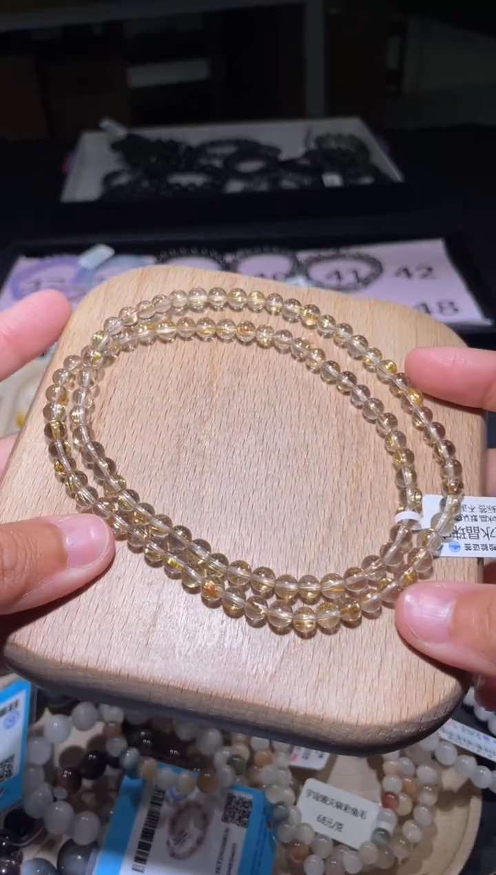 【闪购商品】水晶手链未镶嵌42号多样性发货一U 5+