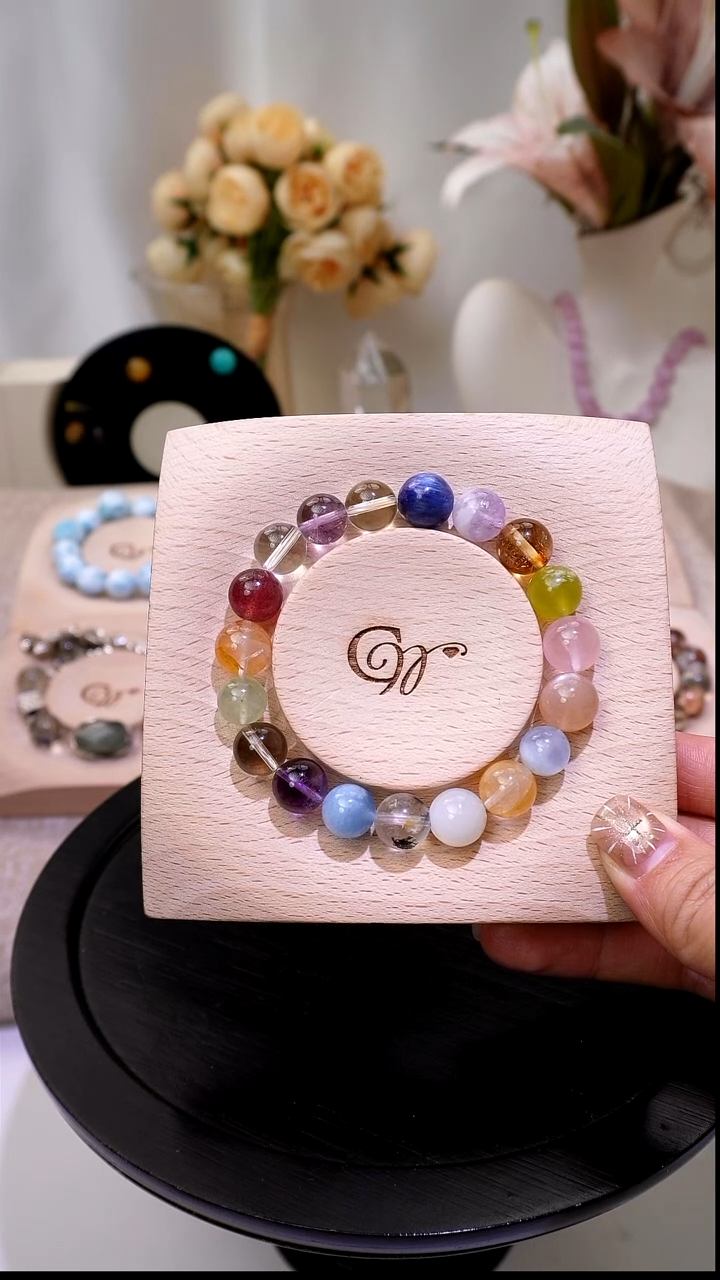 未镶嵌手串水晶多宝水晶手串