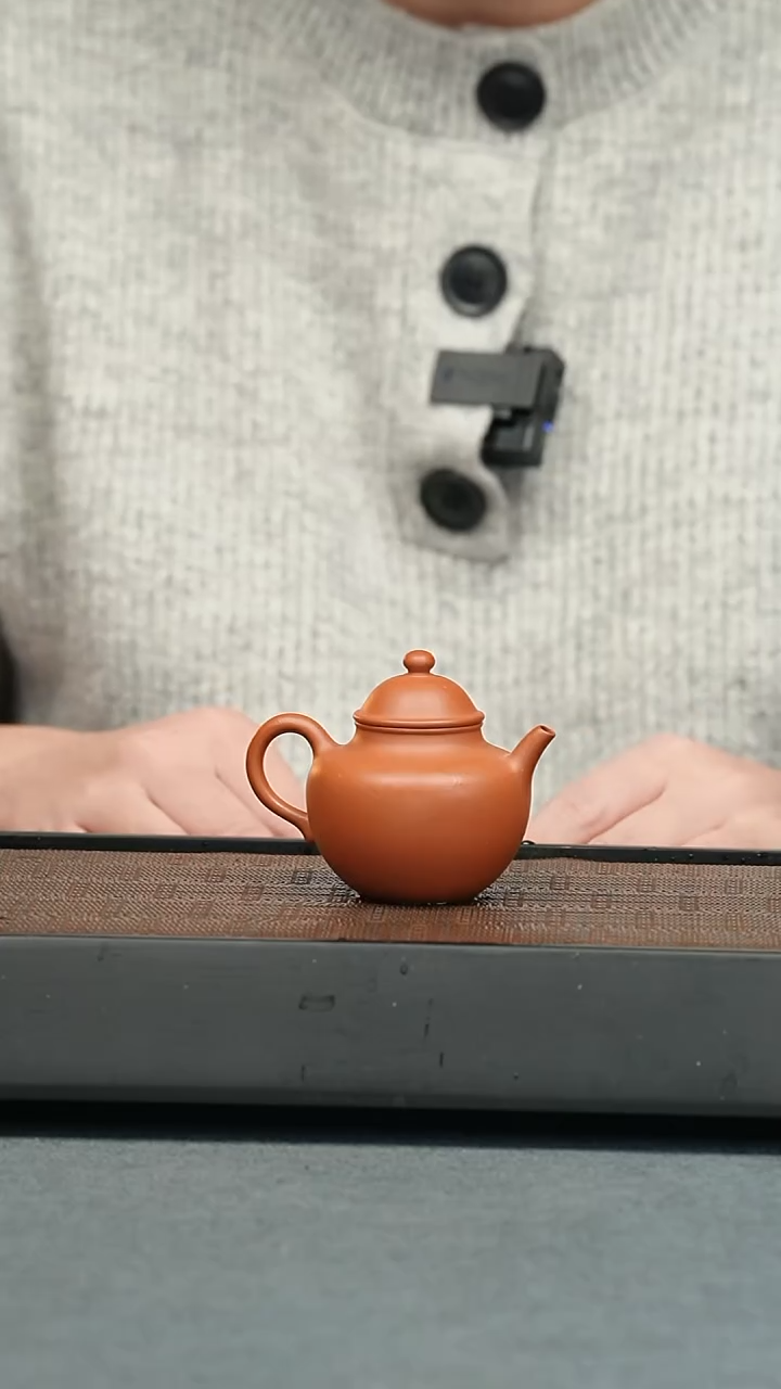 【闪购商品】紫砂茶壶五堂 秋水-朱泥