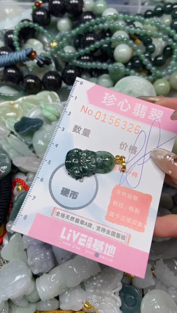 【闪购商品】翡翠颈饰未镶嵌闪购0156326