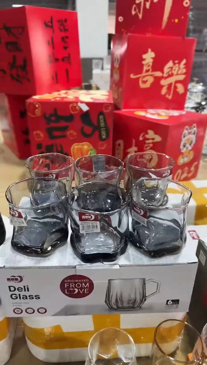 【闪购商品】水晶玻璃无盖款青苹果闪购价*6