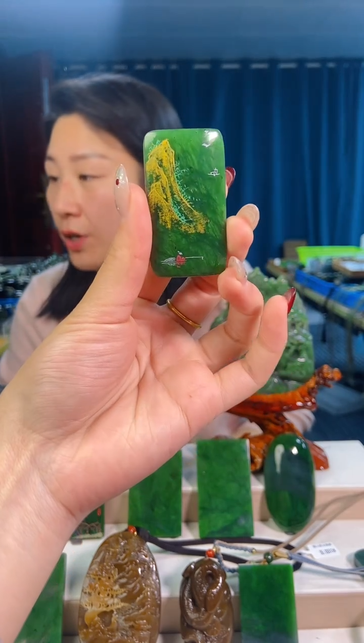 【闪购商品】和田玉挂件未镶嵌1