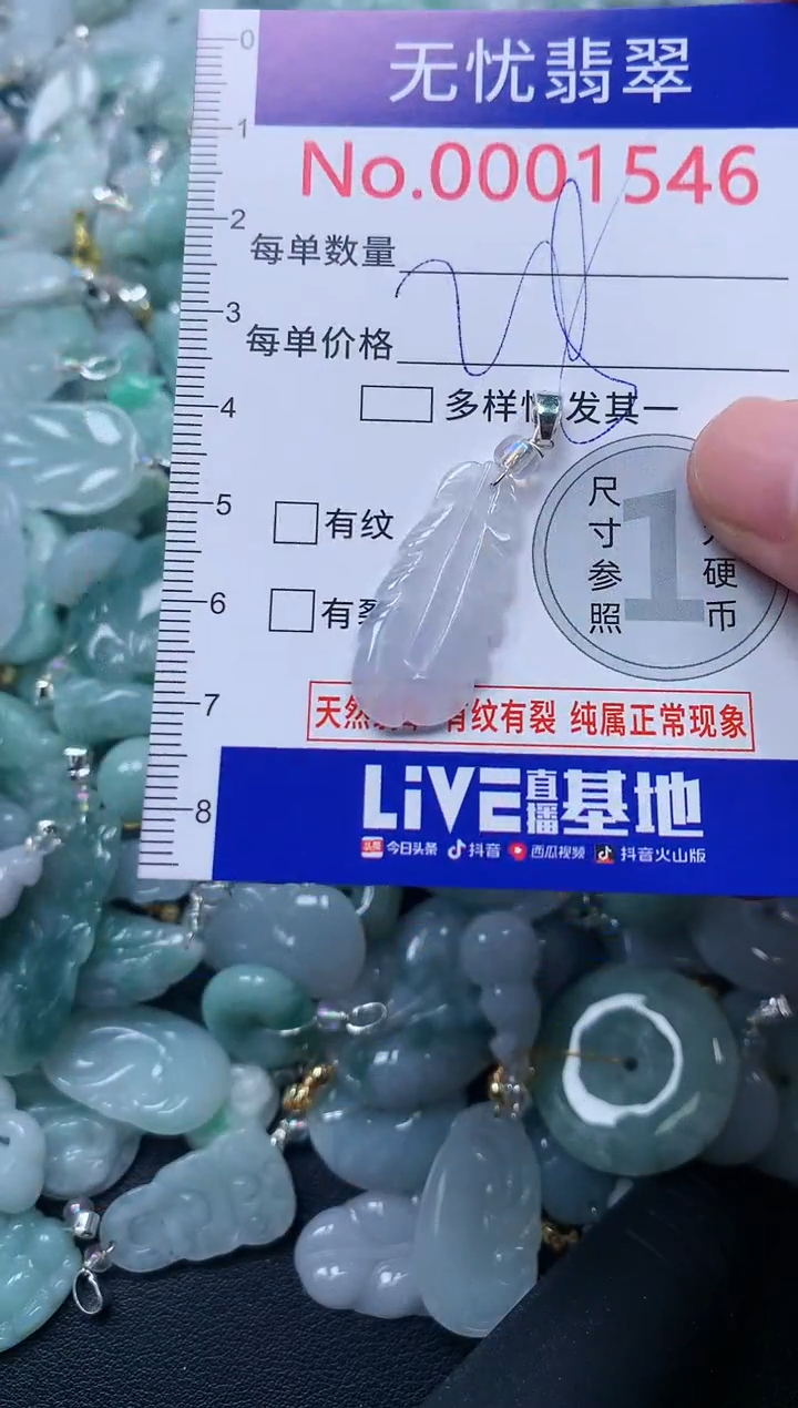 颈饰未镶嵌翡翠1546