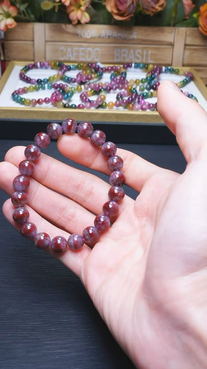 【闪购商品】水晶L010极光23单圈约9mm未镶嵌多样性发其一